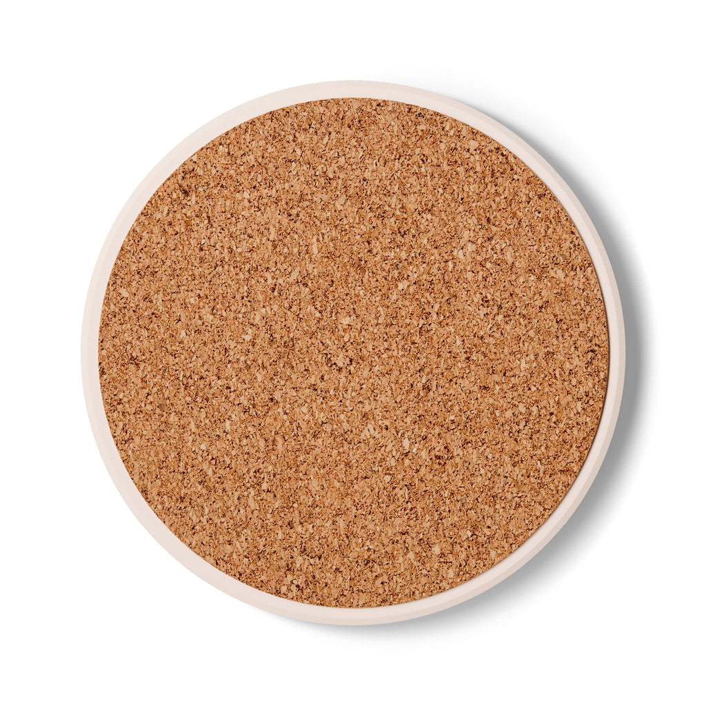 Beautiful, Resilient Journey Recovery Ceramic Coaster - Inspirational Sobriety Gift
