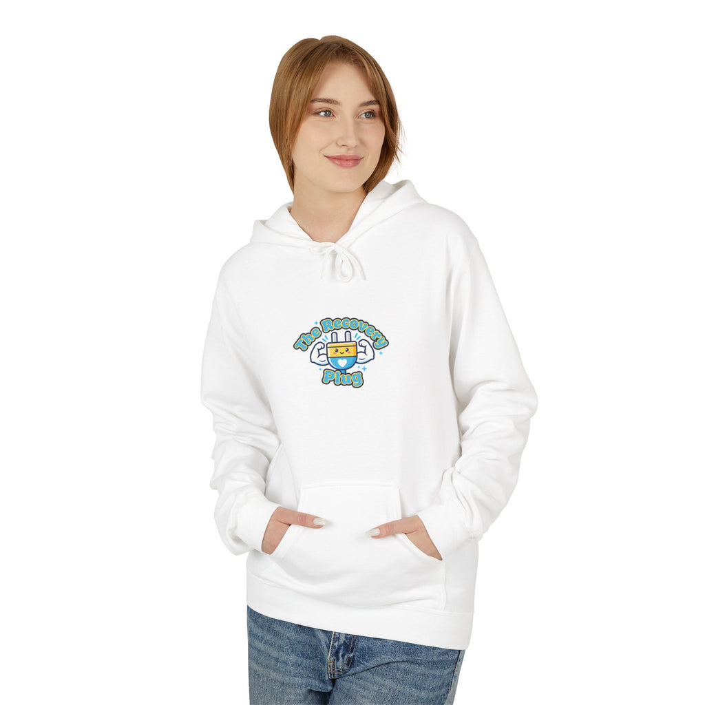 Recovery Journey Hoodie — "Recovery is a Journey, Not a Destination" Graphic Hoodie