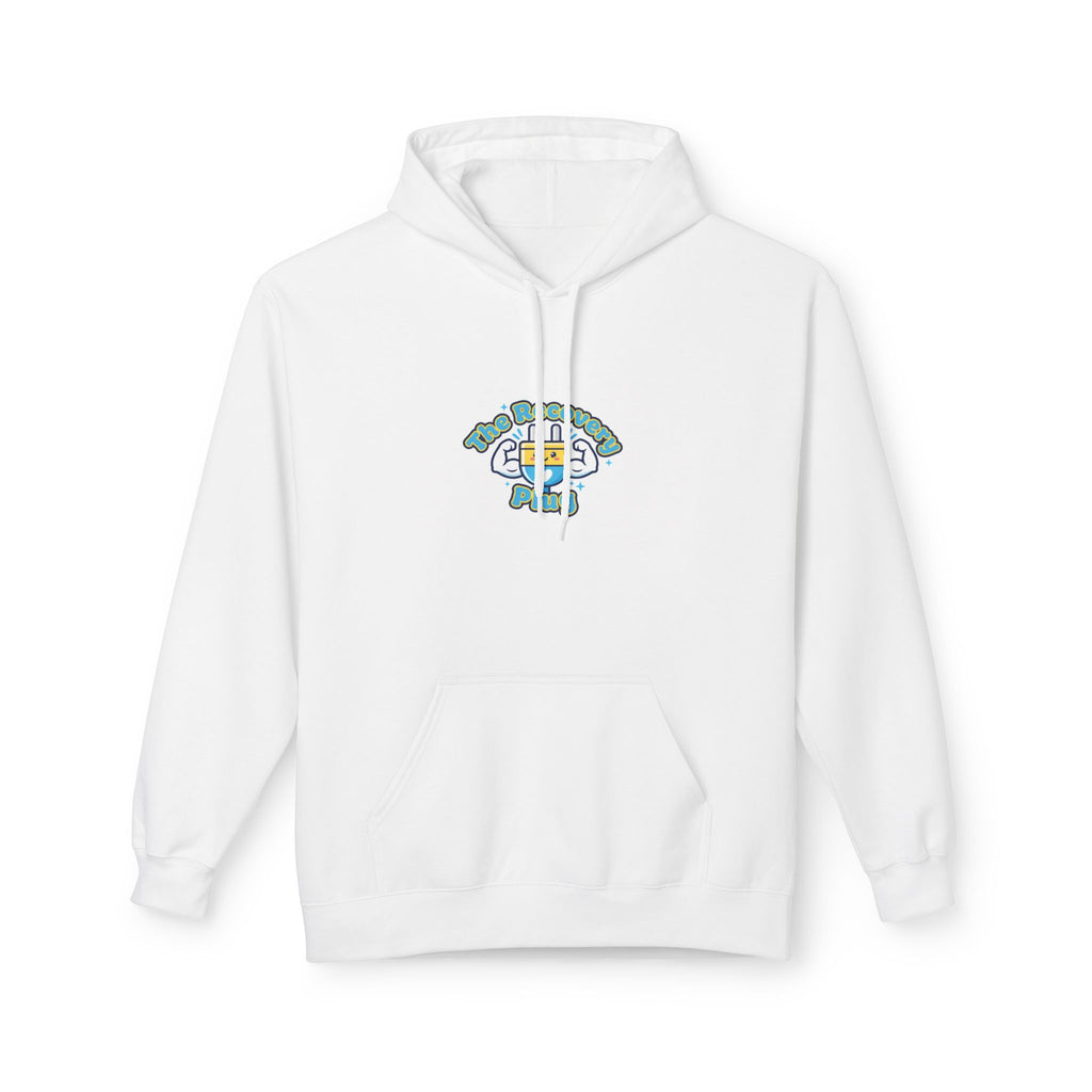Recovery Journey Hoodie — "Recovery is a Journey, Not a Destination" Graphic Hoodie
